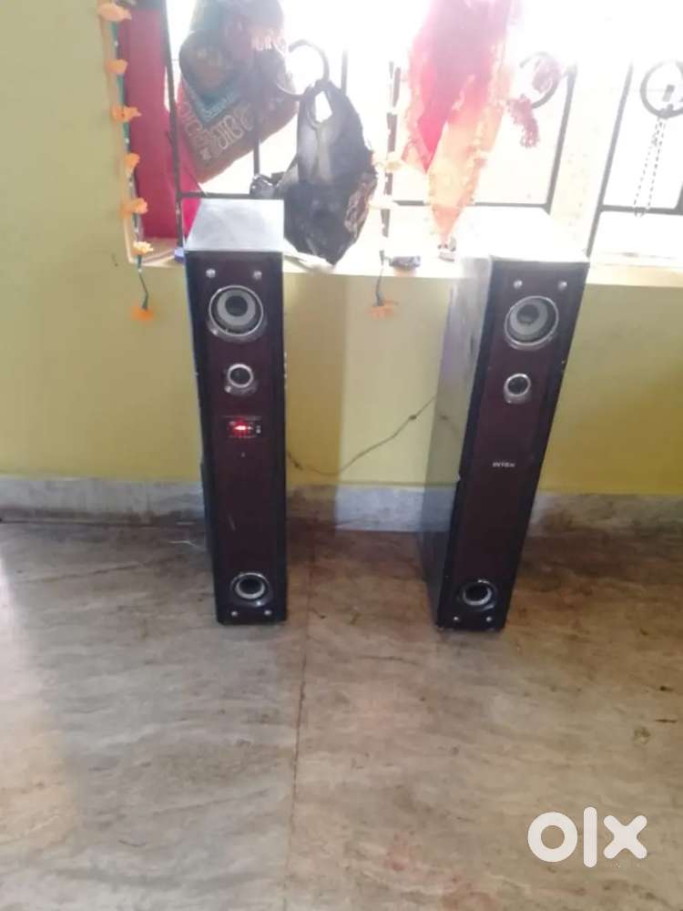 Intex tower speaker duble 3 feet height