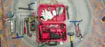 Full ac kit for sale  used only 1 month with drill machine
