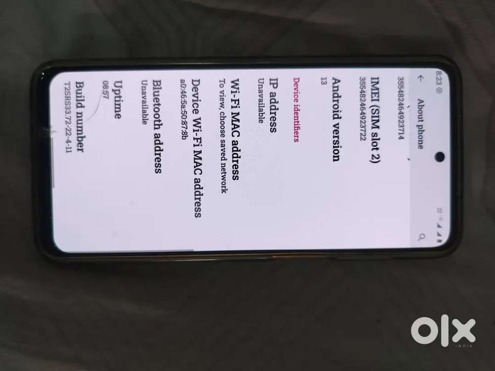 Moto g52, 8/128 memory ram