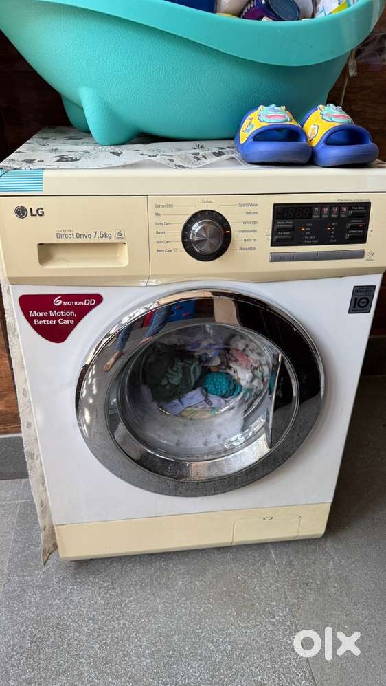 LG FRONT LOAD fully automatic 100% working washing machine