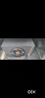 car woofer with mono amplifier