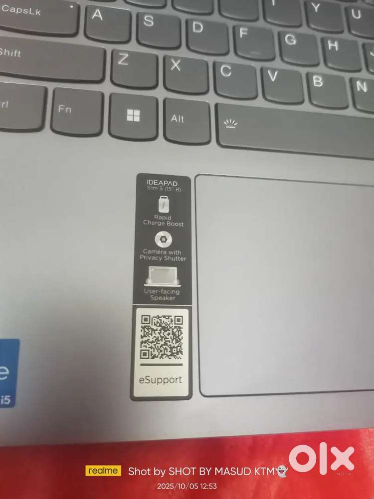 Lenovo i5 12th generation 16gbRam 512 SSD ..