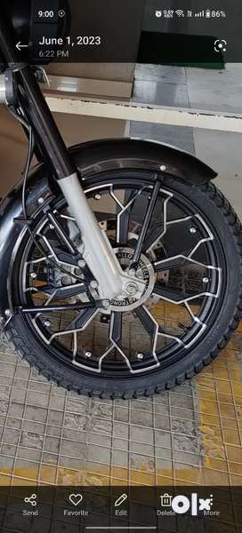 Clasic 350 alloy wheel