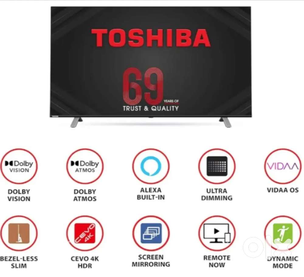 Toshiba 55 increase Smart tv