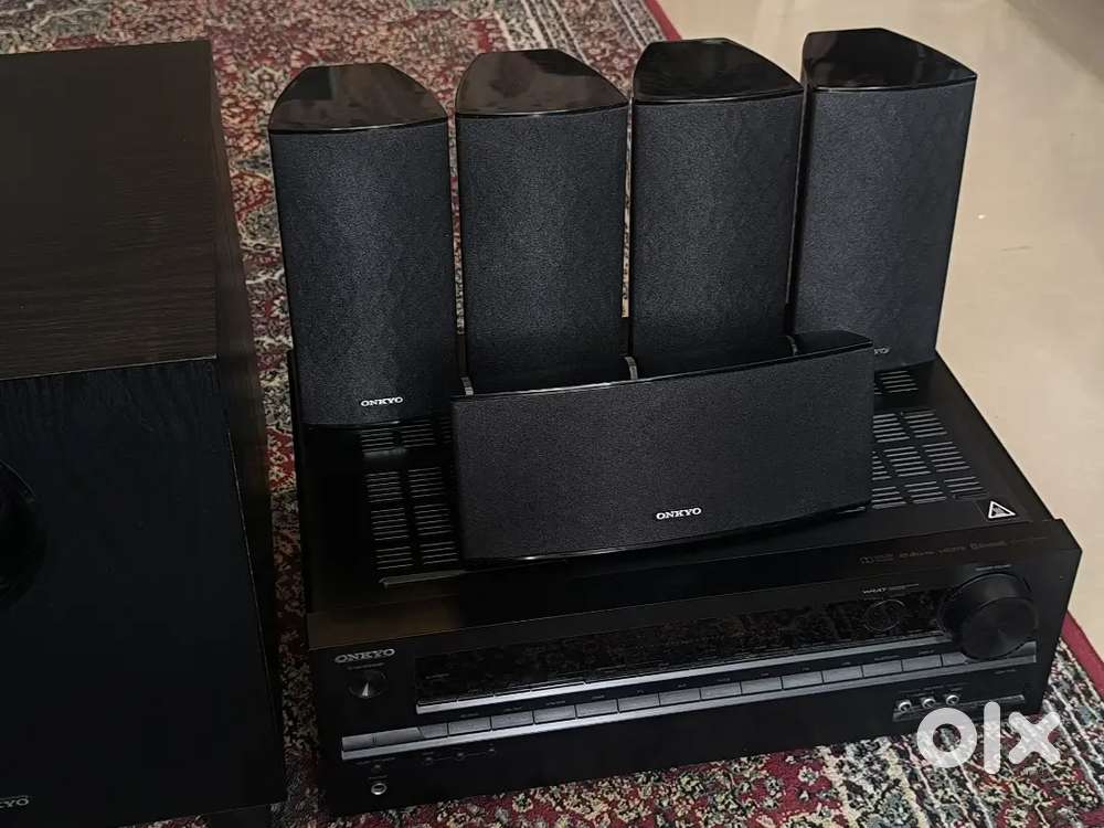 Onkyo HT R393 5.1 Powerful Home Theatre, Blutooth, HDMI (ARC), Opticle