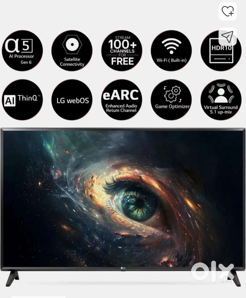 LG 32 TV ND HAVELLS STANDARD CELLING FAN