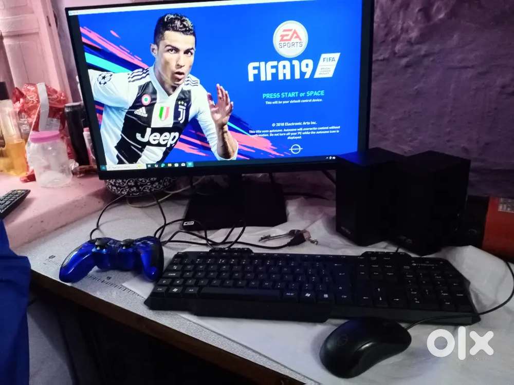 Gaming pc full set with monitor24 inch