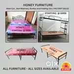 Cot bed, mattresses, cute model design, bunker cot bed, all sizes sale