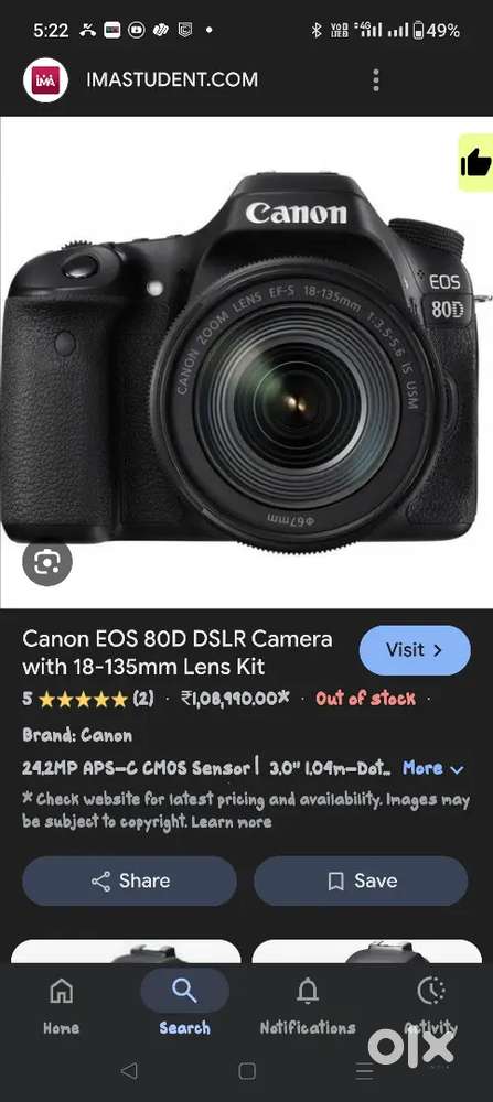 Dslr camera rental 24/7