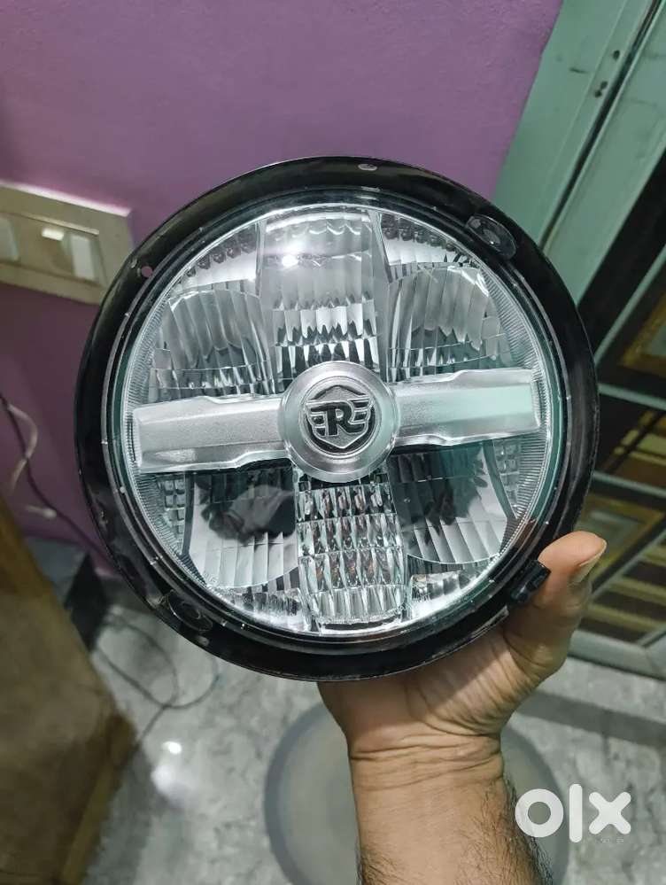 Bulett orginal head light.  Celling half rate  new model 350