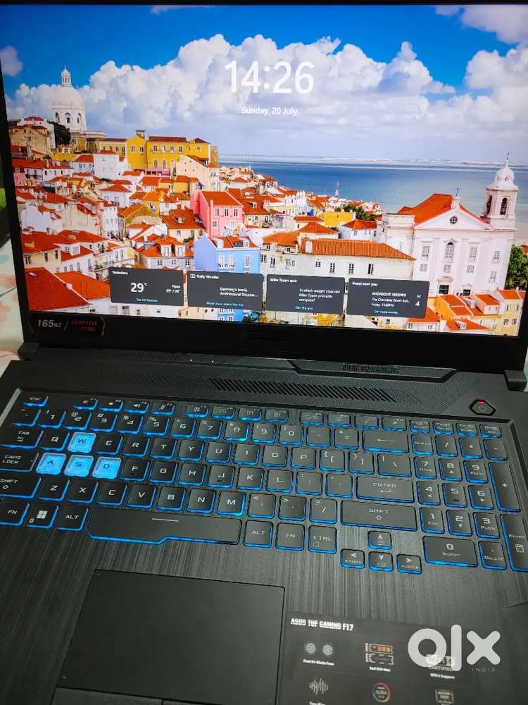 ASUS TUF Gaming F17 - AI Powered Gaming Intel Core i5 11th Gen 11400H