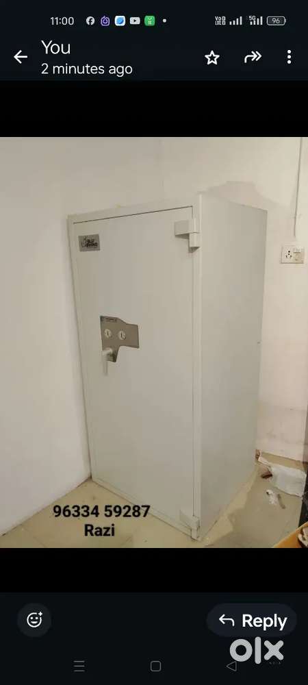 Gold locker for. jewellery