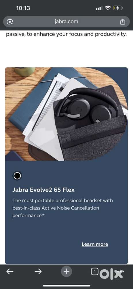 Jabra headphone