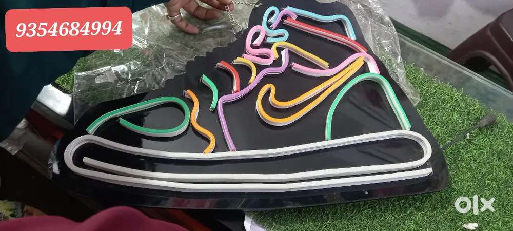 Neon light shoes for shop