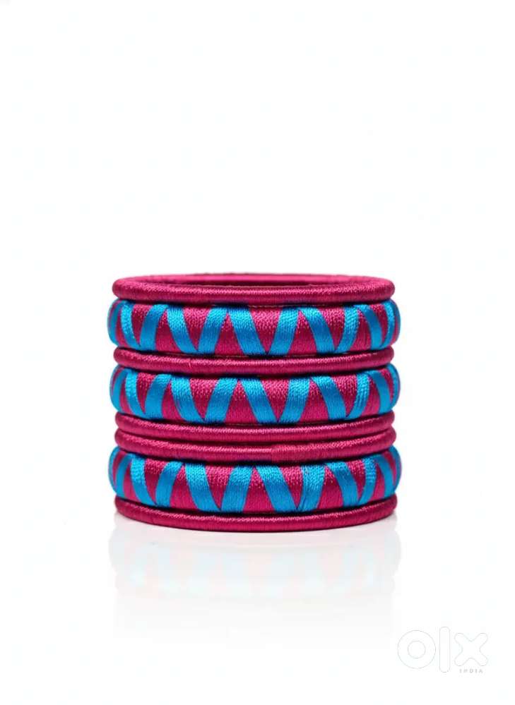 Silk thread bangles