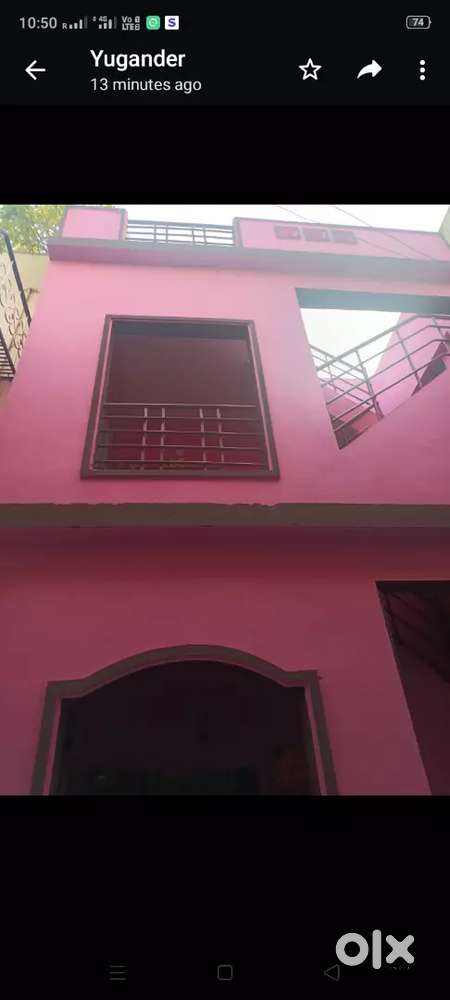 Individual 2 floor house for sale in 4 feet road