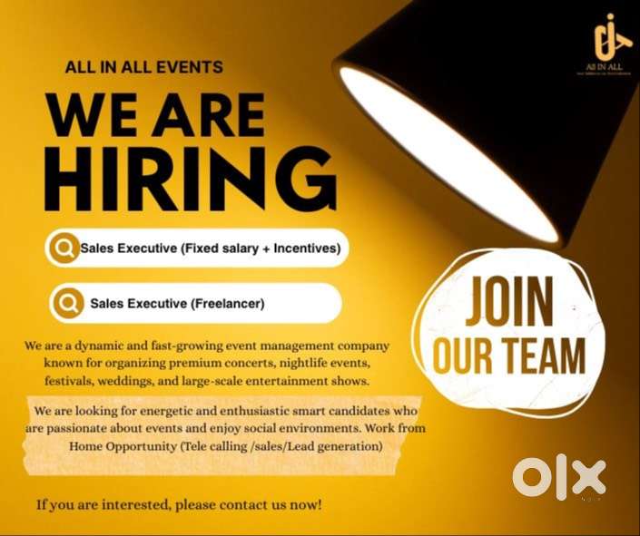 Looking for sales Executive