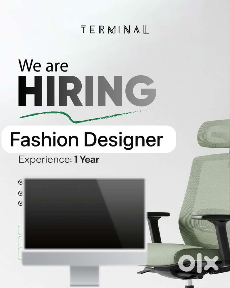 Urgent Hiring – Fashion Designer (Men’s Wear)