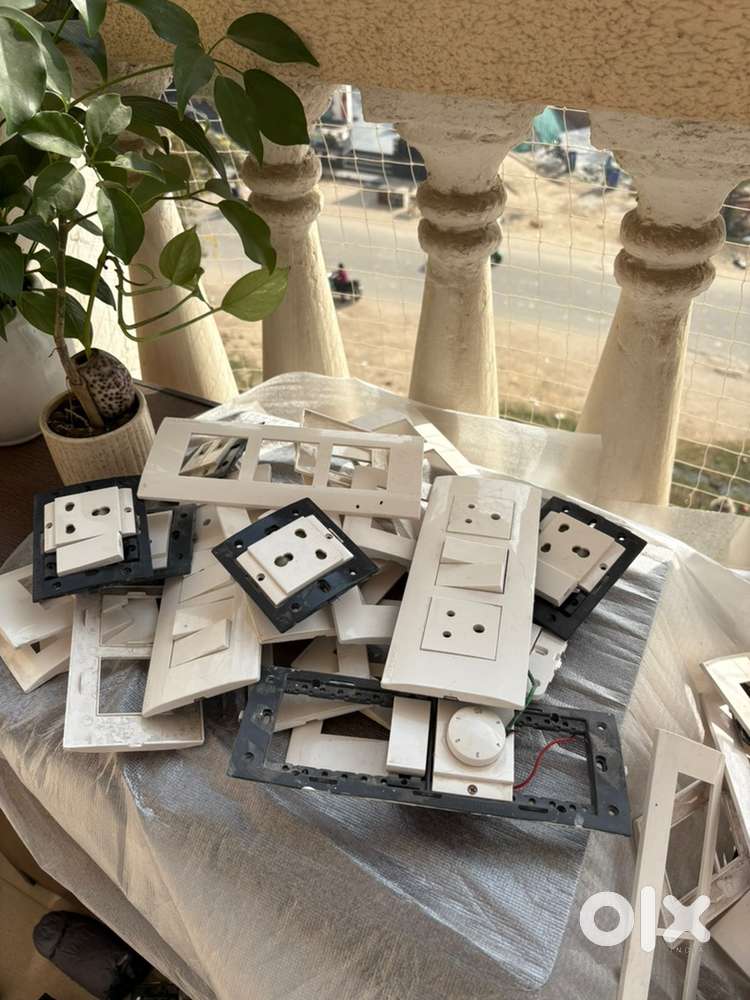 Electrical plugs switches and mcbs