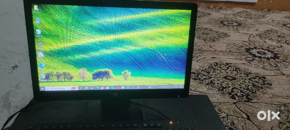 All ok with keyboard mouse monitor cpu ups connections wires etc