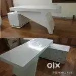 Customised Md tables CEO desk office table chairs furniture available