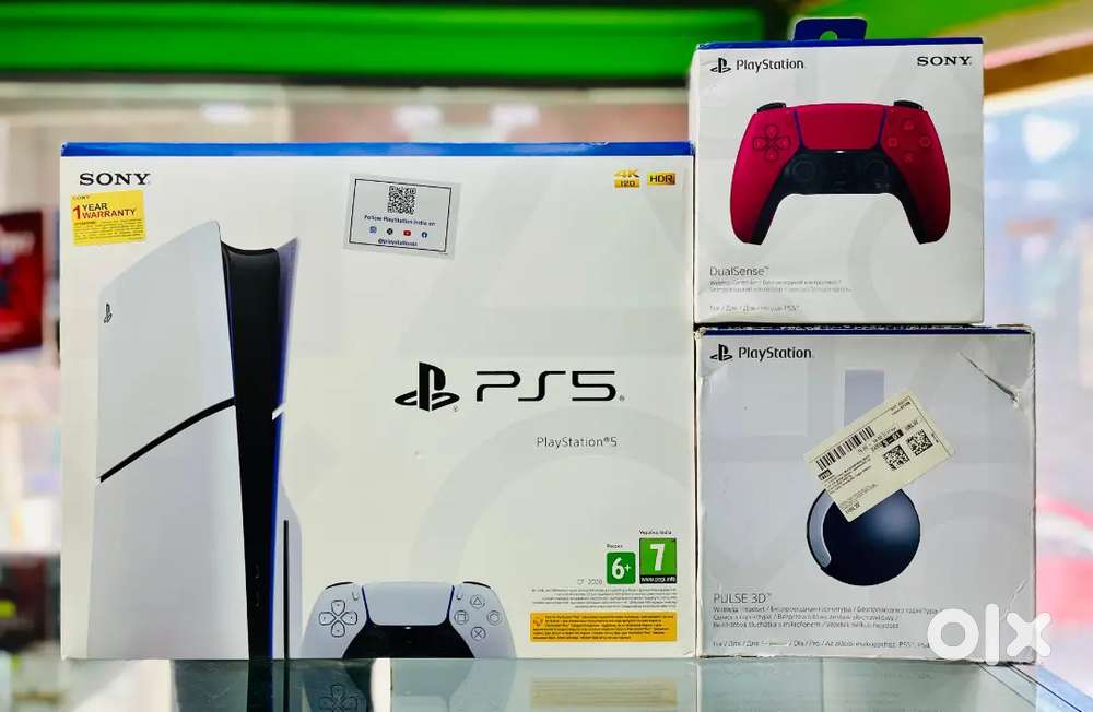 PlayStation 5 and PlayStation 5 accessories available for sale