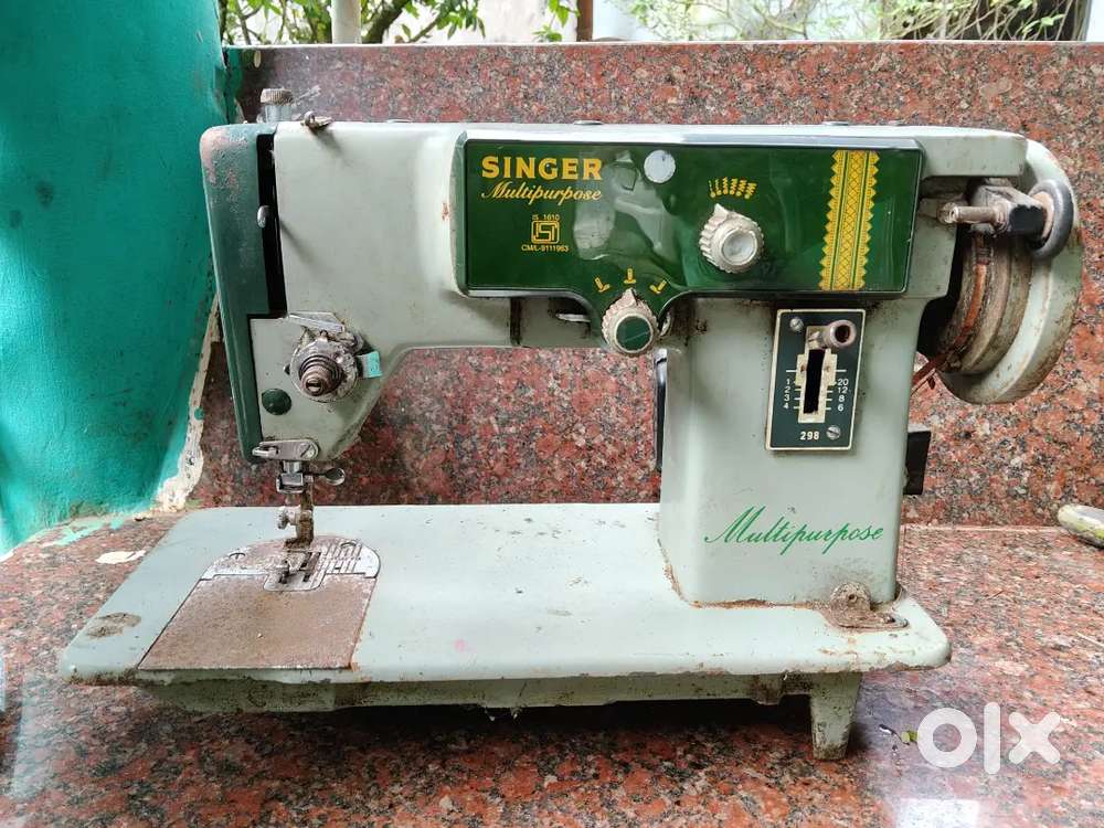 Motor Singer Multipurpose Sewing Machine, Heavy Duty, Fully Functional