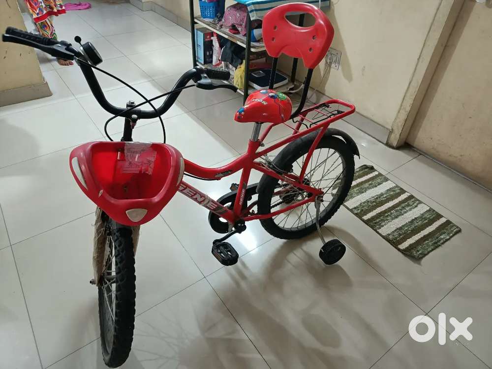 Bicycle with support Tyre