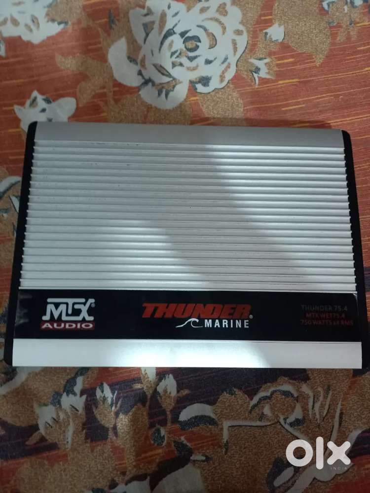 Car amplifier 4 channel Thunder marine