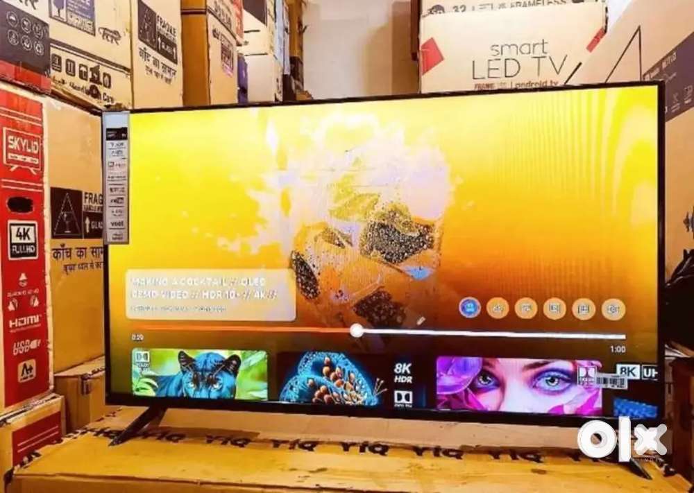 Factory price new box pack led tv 4k smart Android ips panel 1yr wrnty