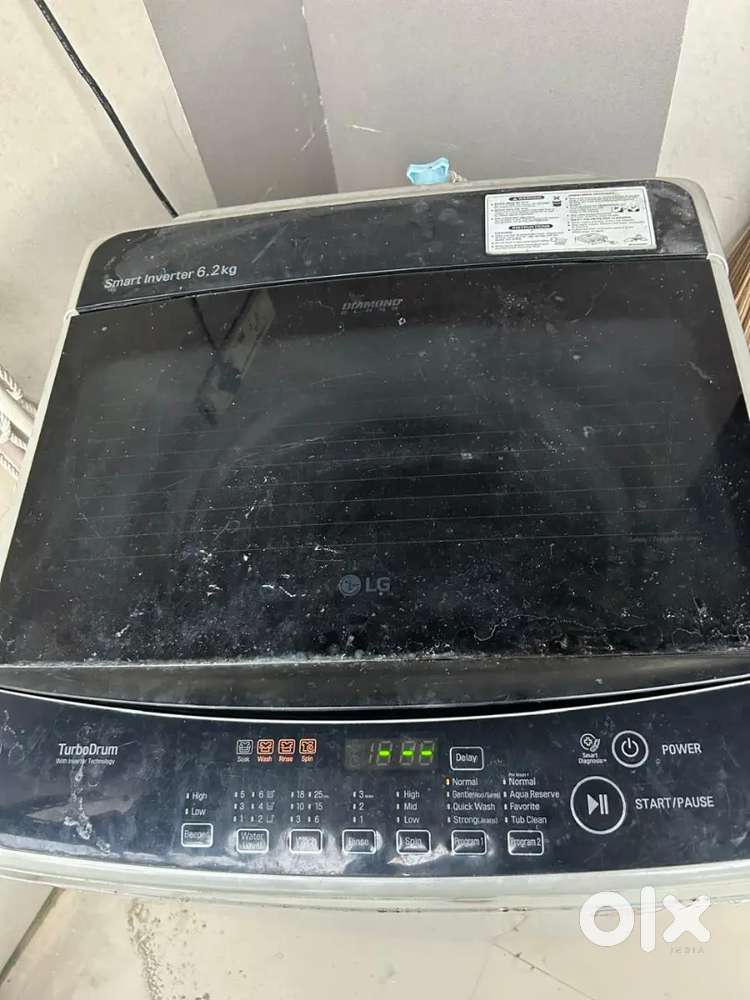LG washing machine 6.2kg smart Inverter