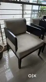 3nos solid Wooden chair  lounge chair