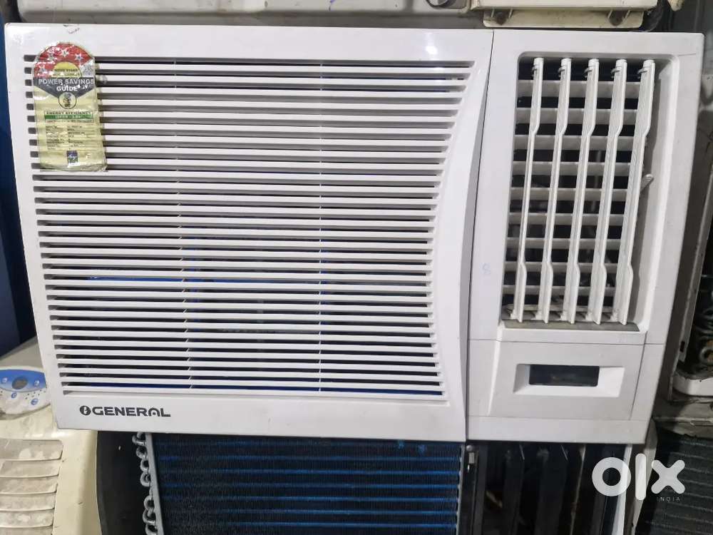 100 window AC sale first class condition with remote