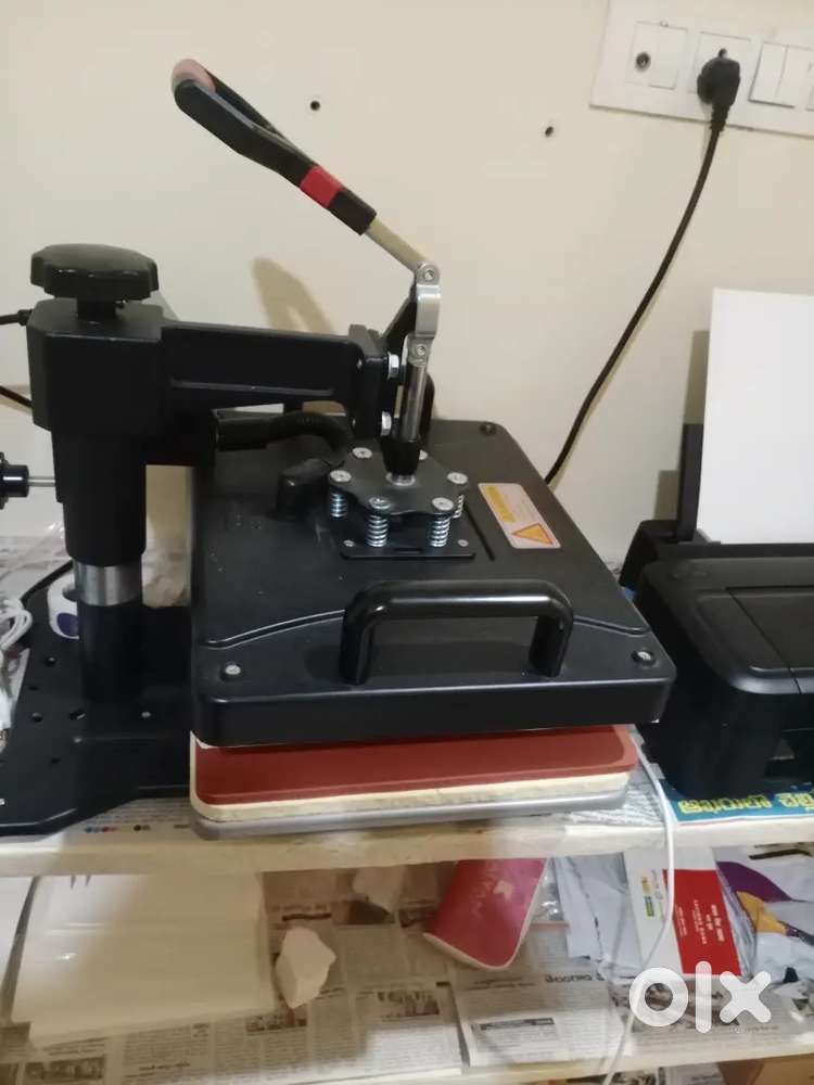Heat press machine 5 in 1 combo