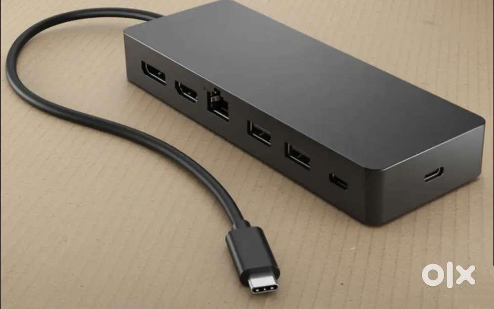 HP Universal USB-C Multi-Port Docking Station with USB-C HDMI  USB Hub