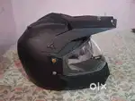 VEGA Off Road D/V Motorbike Helmet (Dull Black)