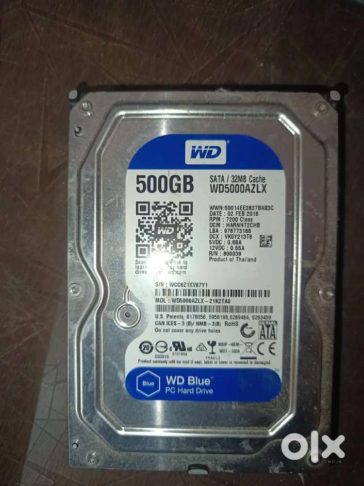Hard disk 500 gb