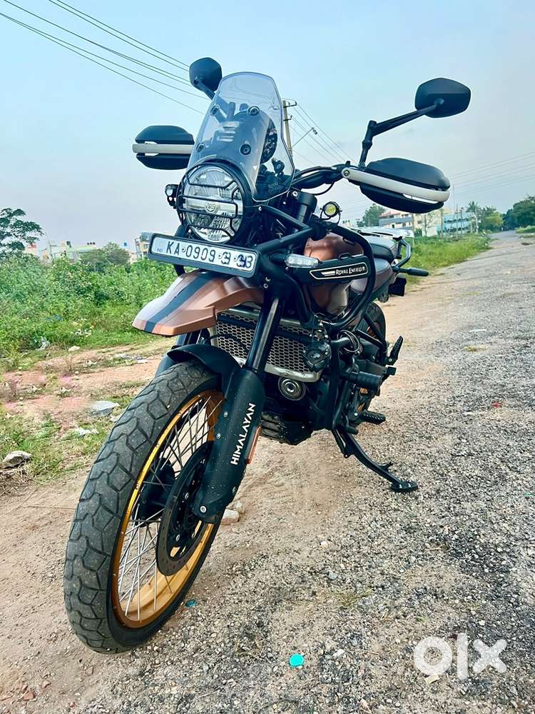 Himalayan 450  will complete accesosries and tubeless wheels