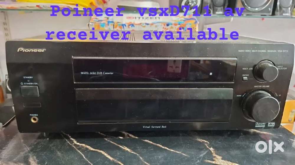 Poineer av reciver & denon av reciver &Harman kardan