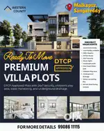 GATED COMMUNITY VILLA PLOTS AVAILABLE IN SANGAREDDY