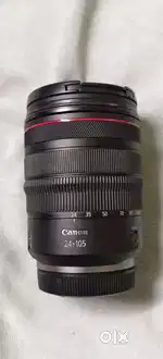 Canon  RF 24- 105mm  F4 L IS USM  wide- angle zoom lens Rs 80000