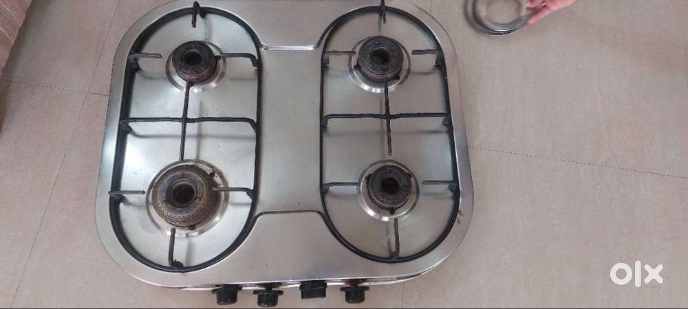 PURE STAINLESS STEELHEAVY DUTY 4 BURNER STOVE