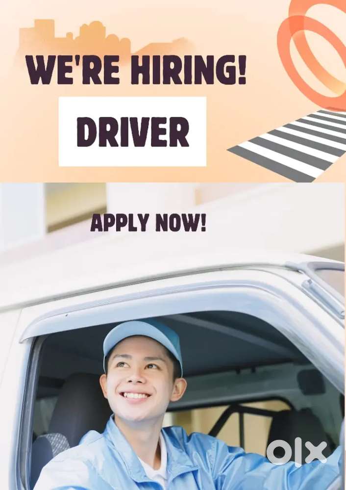 We Are HIRING  DRIVER
