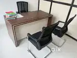 Office table and chairs