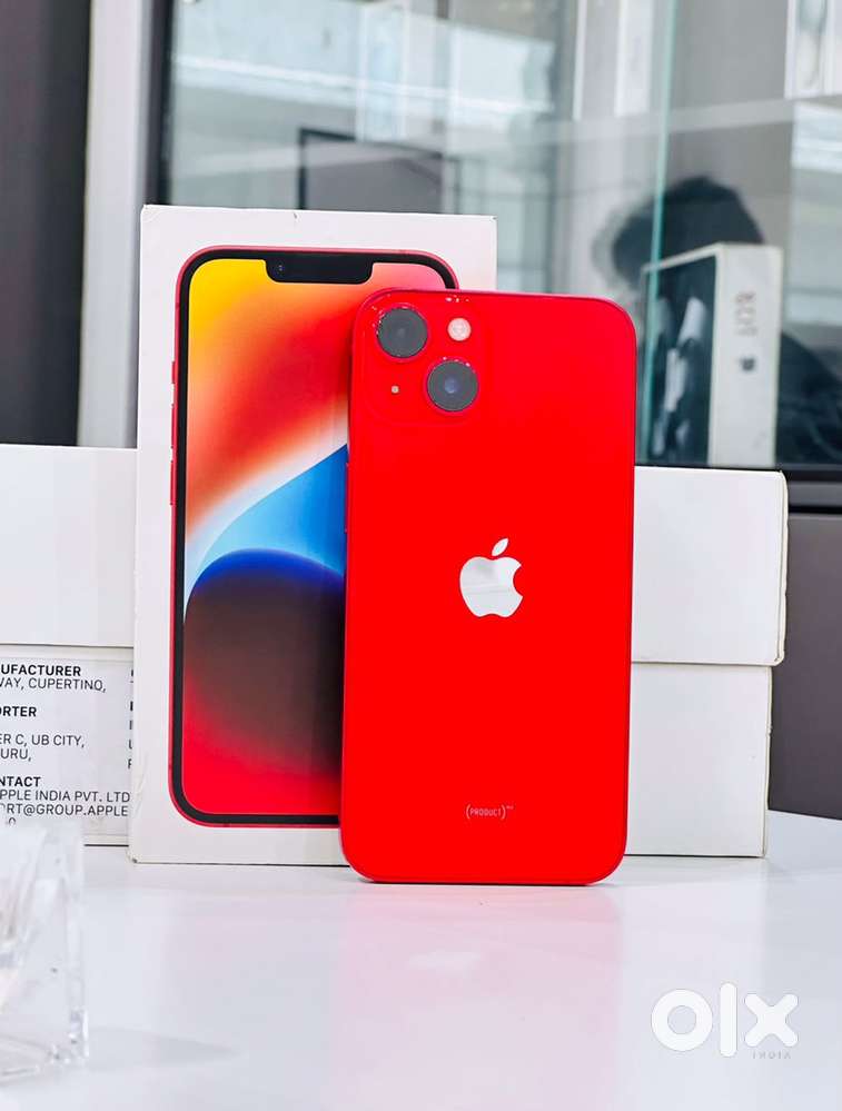Iphone 14-256GB Not Used product red colour