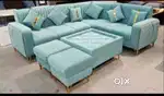 Today price sofa set 8490,  L shape sofa 15499/- Emi available
