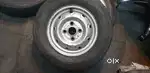 Size 12 steel wheel and tyre sale