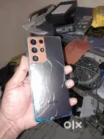 Sumsung S21Ultra back panel broken rest all in good condition. 12/256