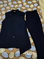 Designer Men's vest coat with pant
