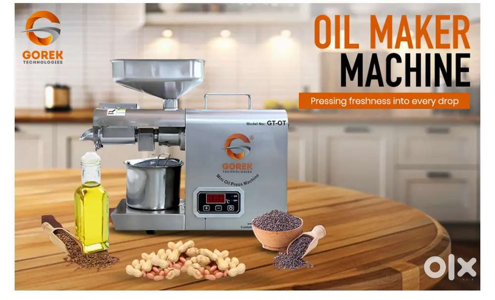 Oil press making machine